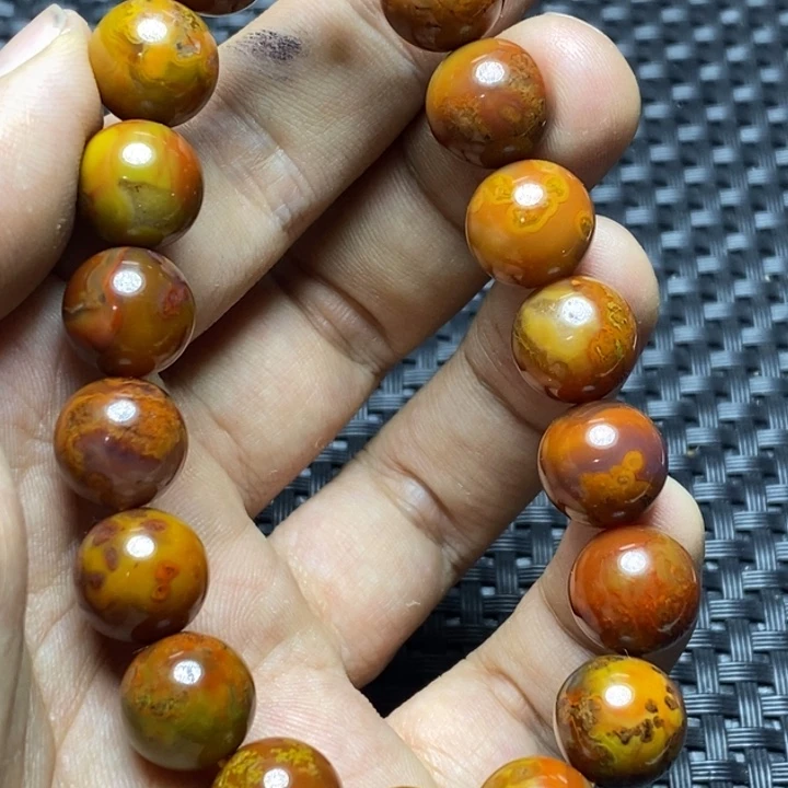 玛瑙/玉髓颈饰未镶嵌沉*淀