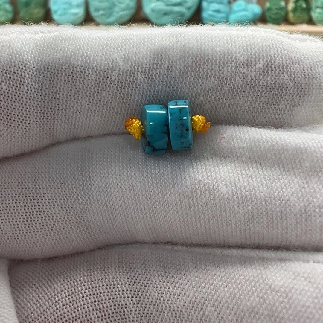 未镶嵌绿松石隔片7mm