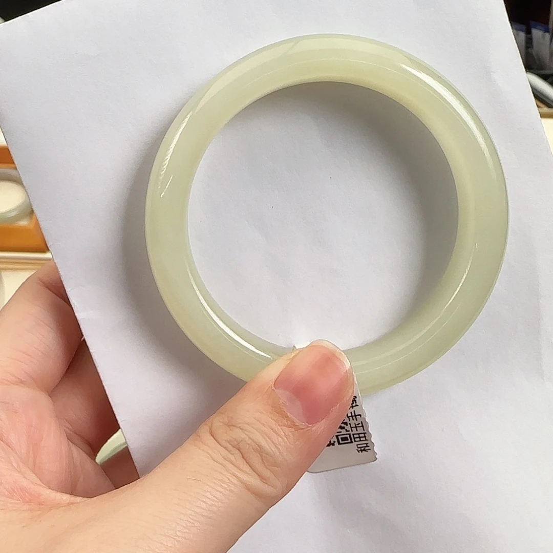 和田玉未镶嵌手镯55