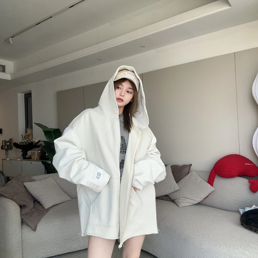 舟舟 【西装卫衣拼接外套】外套时尚休闲百搭设计感D5