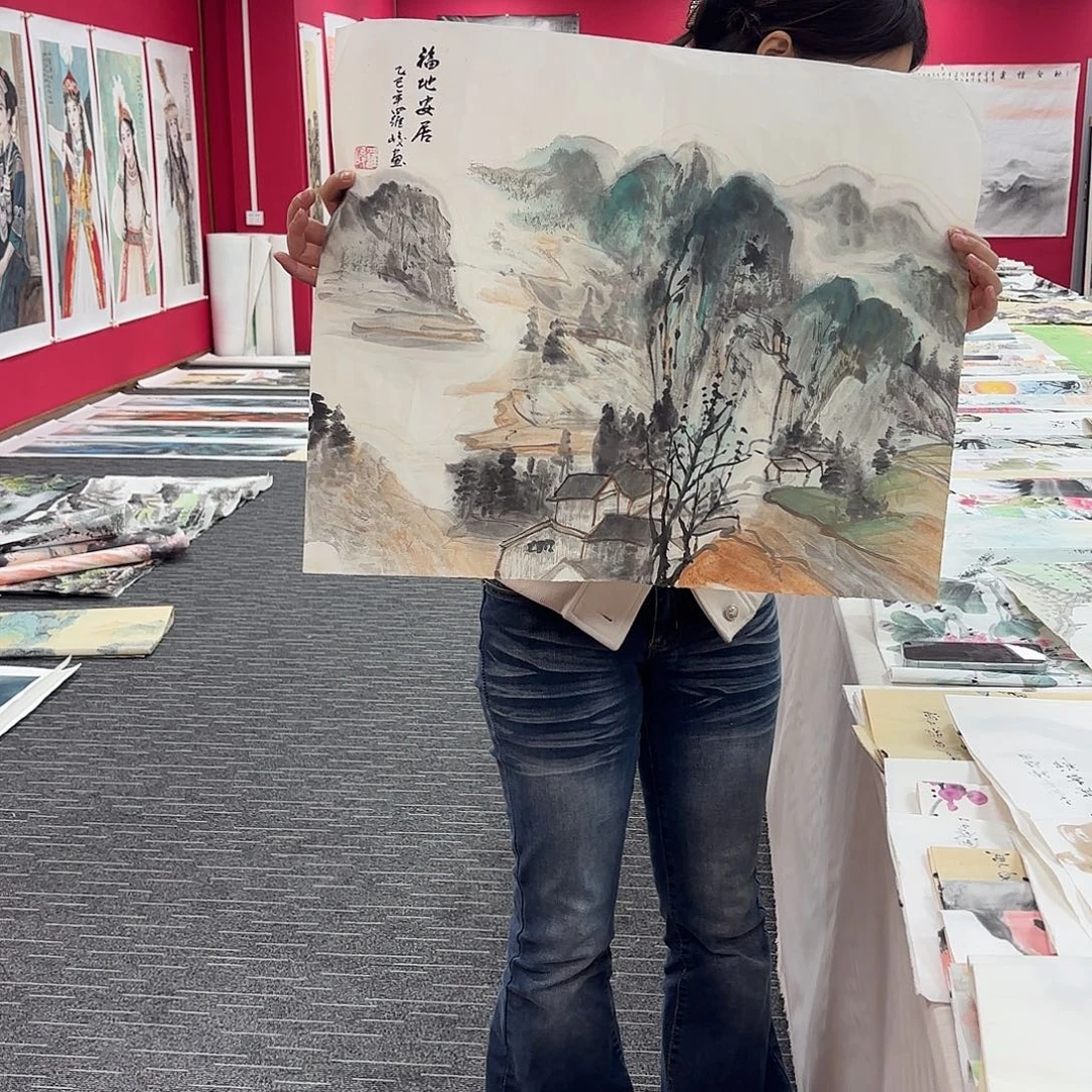 国画国画作品纯手绘
