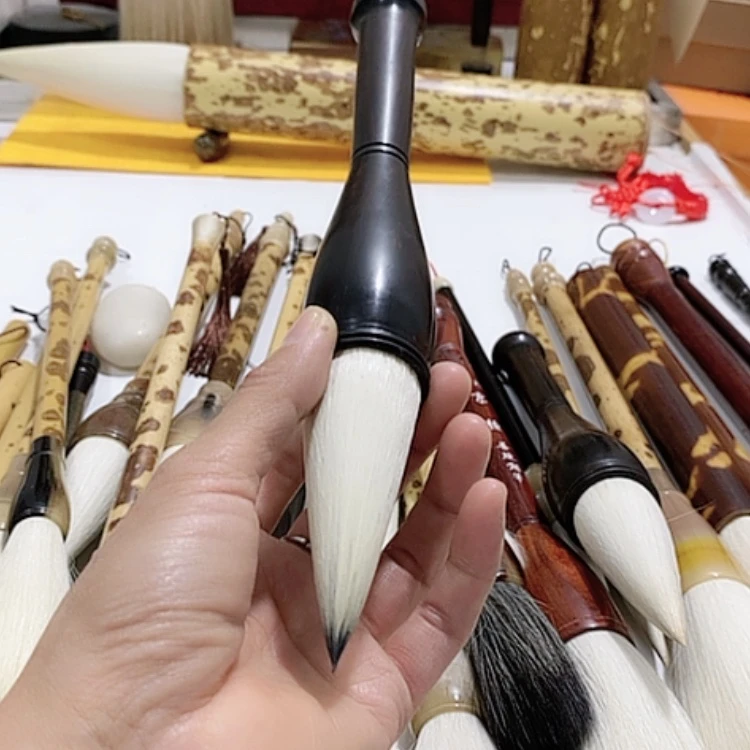 【闪购商品】用****8纯狐狸毛垫根对联笔8口径3.0