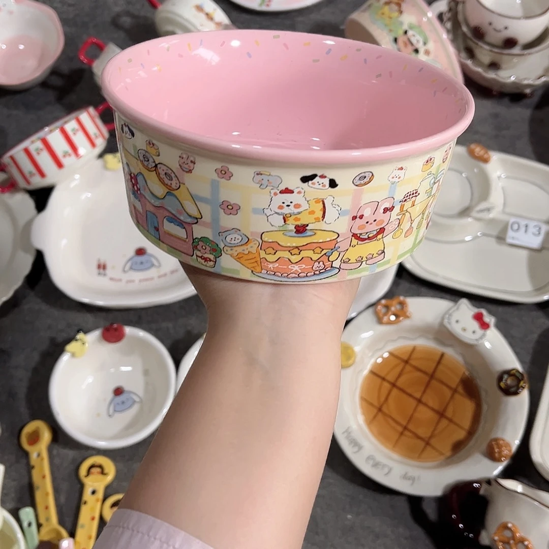 Kt6寸大汤碗陶瓷餐具