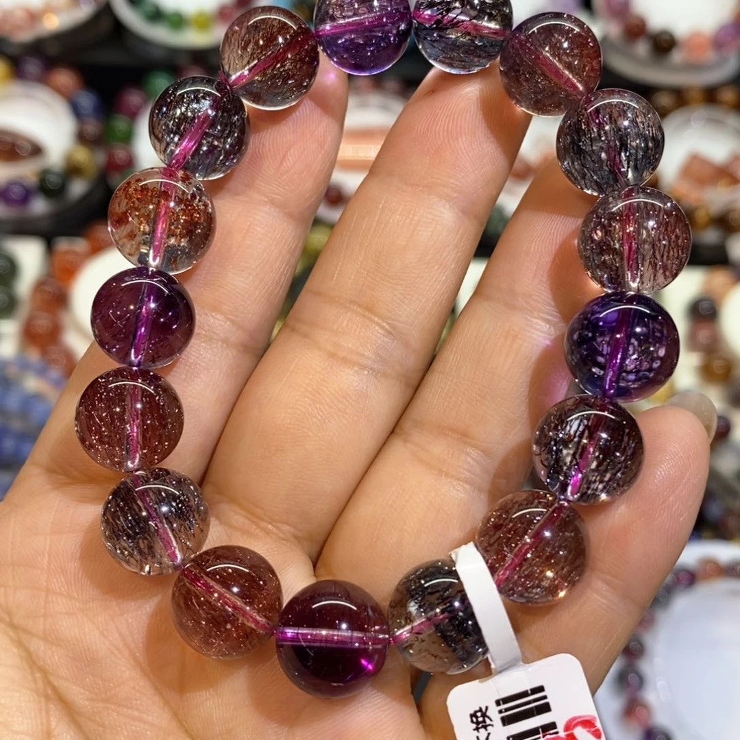 水晶手串未镶嵌硬发仙女超七12