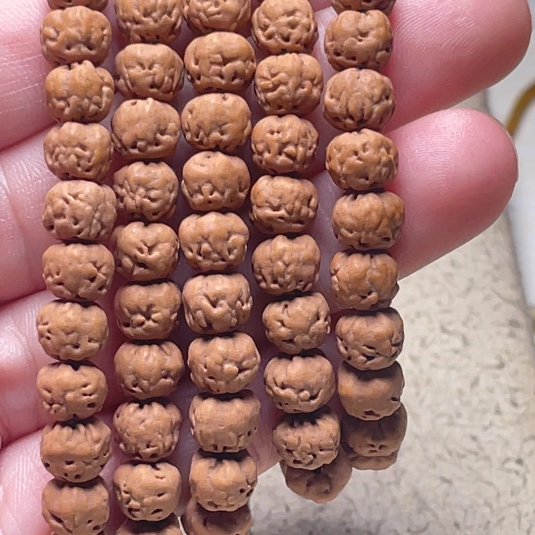 我***雄金刚菩提手串佛手