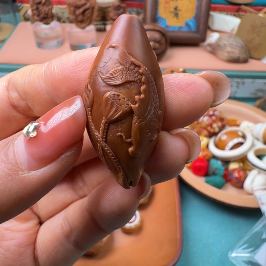 橄榄核手串/手链核潮核雕手工制作