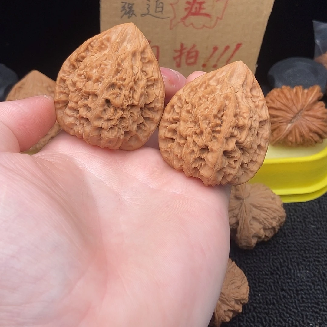 核桃文玩核桃把件官帽46