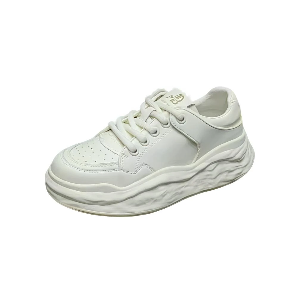 311-5  23350真皮厚底小白鞋 （标准尺码）