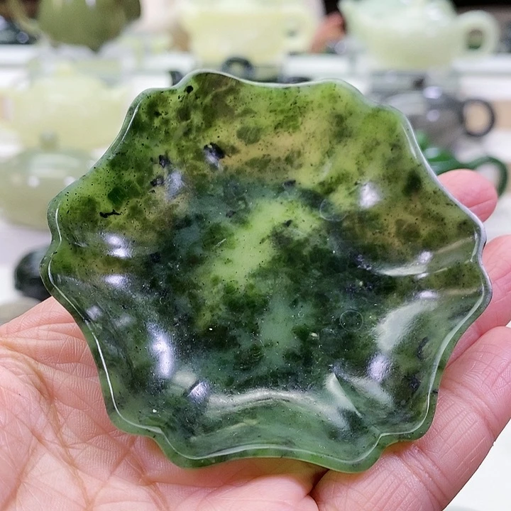 未镶嵌和田玉挂件杯垫