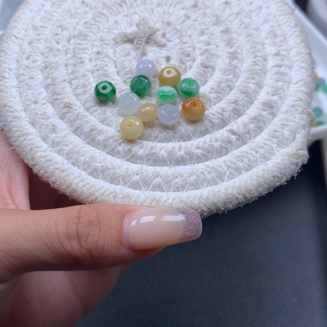 未镶嵌手链翡翠翡翠股珠7