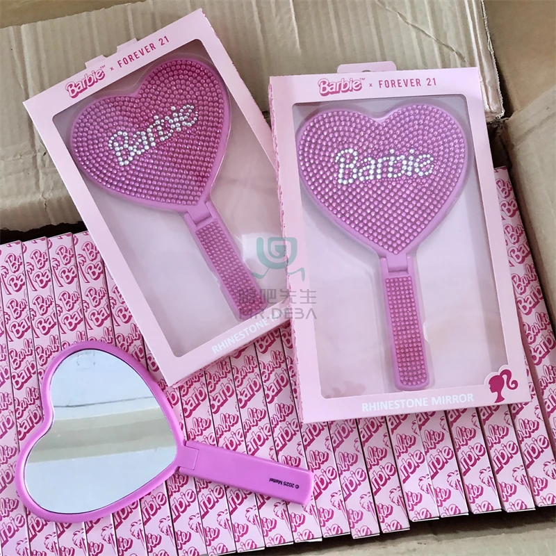 居家日用居家日用镜子少女心粉色化妆镜手持镜