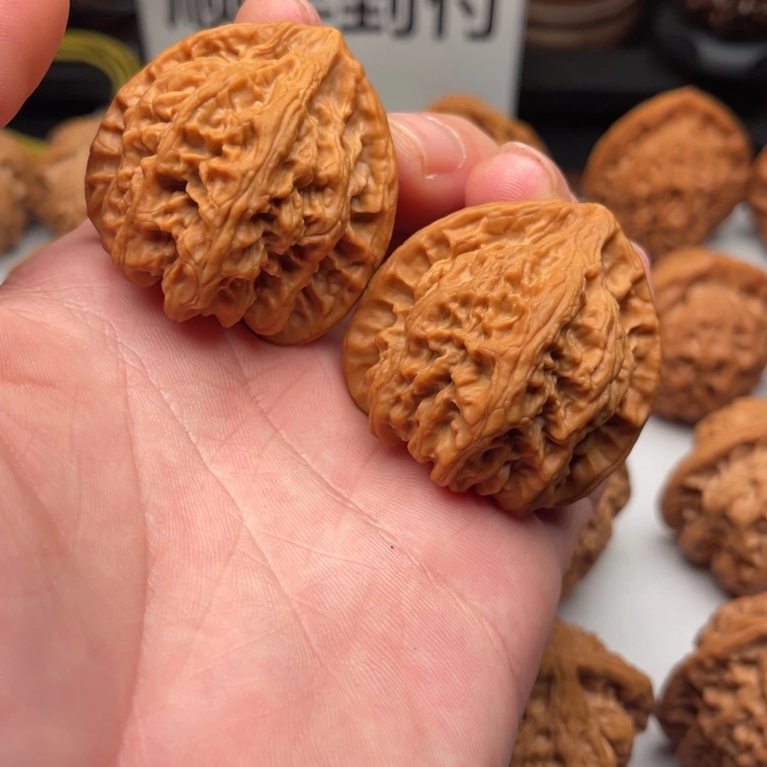 西***发文玩核桃吊坠火焰马蹄