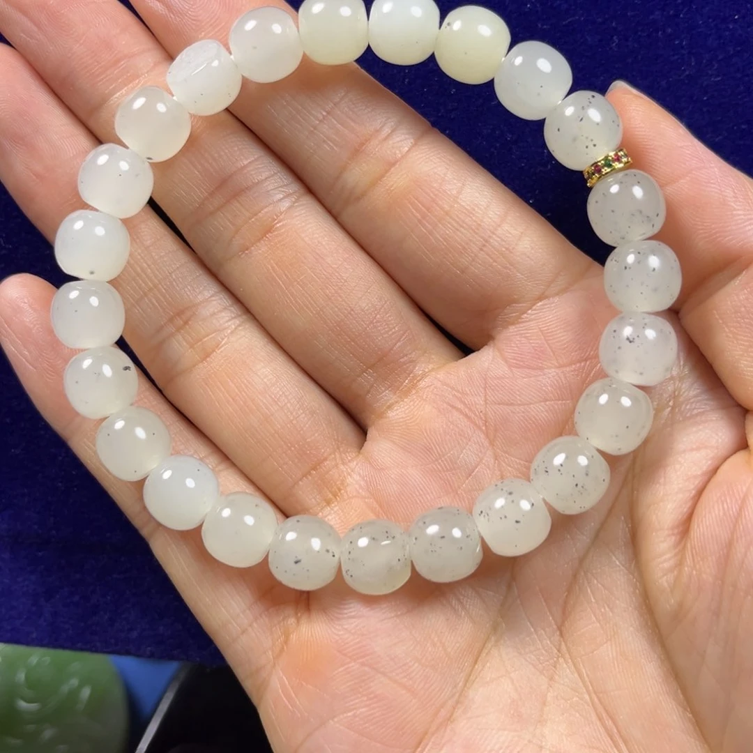 和田玉未镶嵌手串