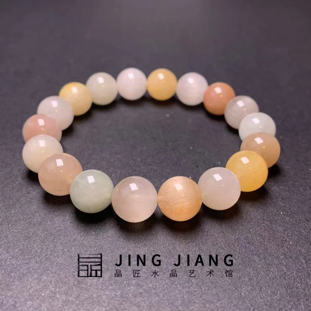 晶匠彩兔毛水晶手串11mm+ 多样性发一 礼物