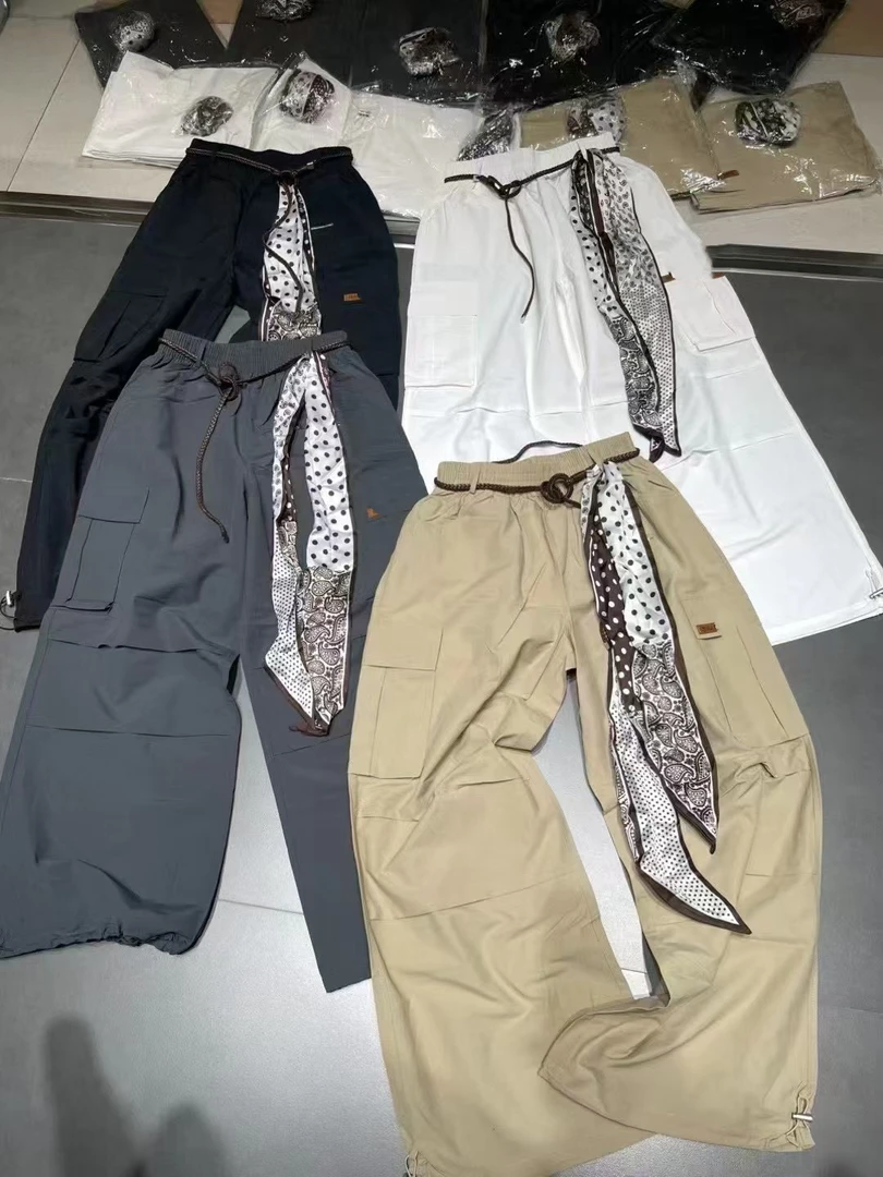 洁哥 新品小众设计工装休闲裤