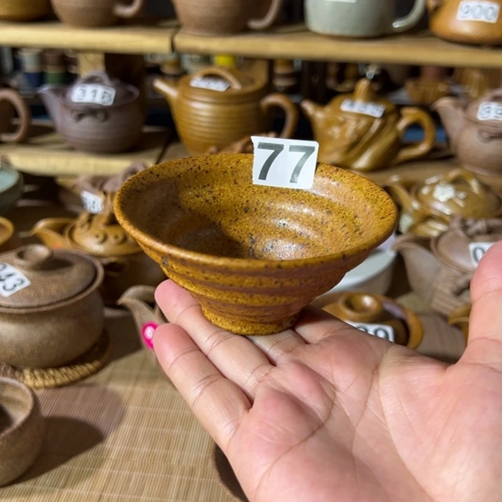 缸100 毫升原谷烧高温粗瓷