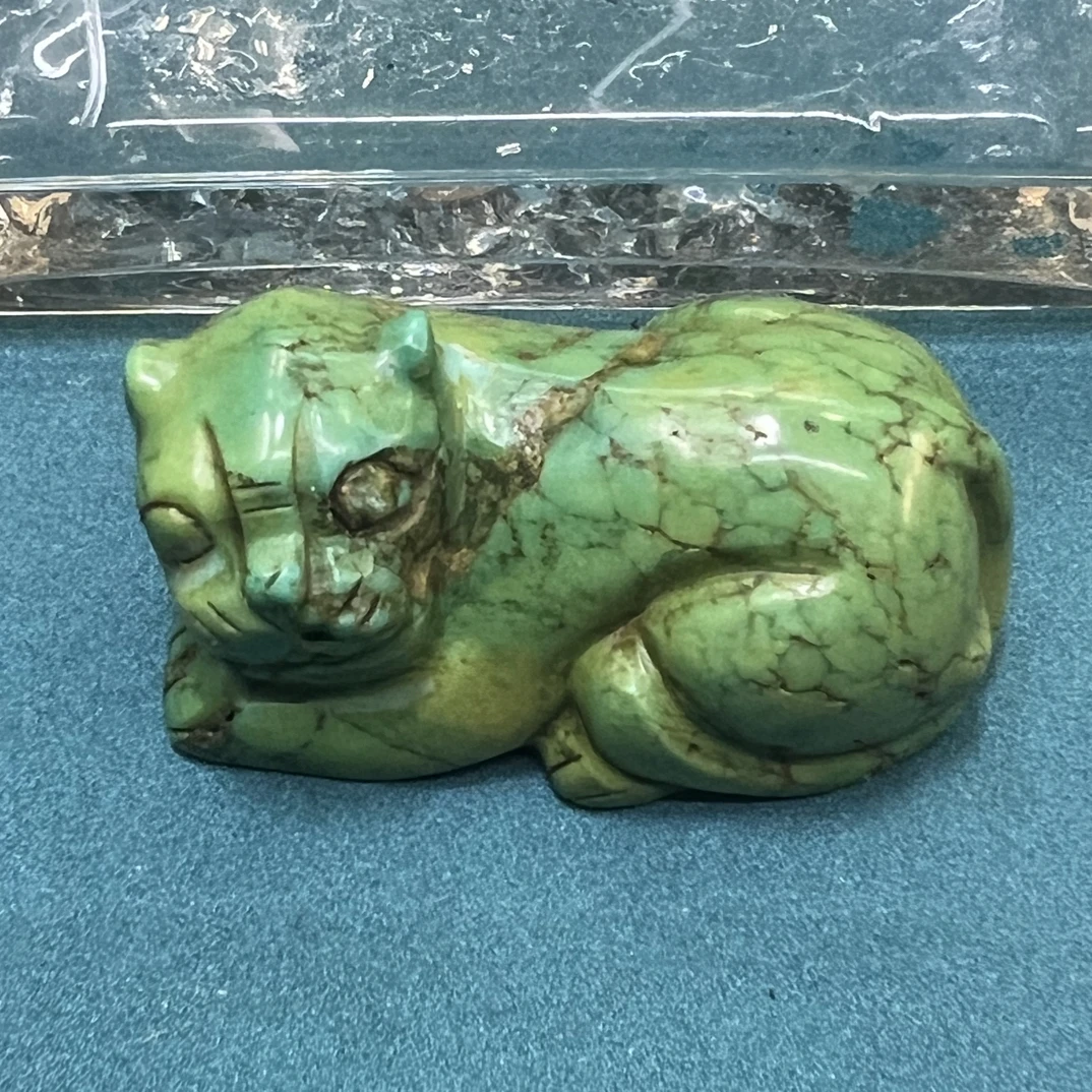 回流汉朝石头摆件小老虎