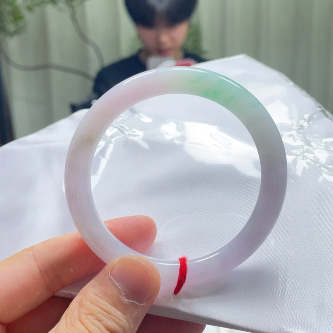 翡翠未镶嵌手镯60圈