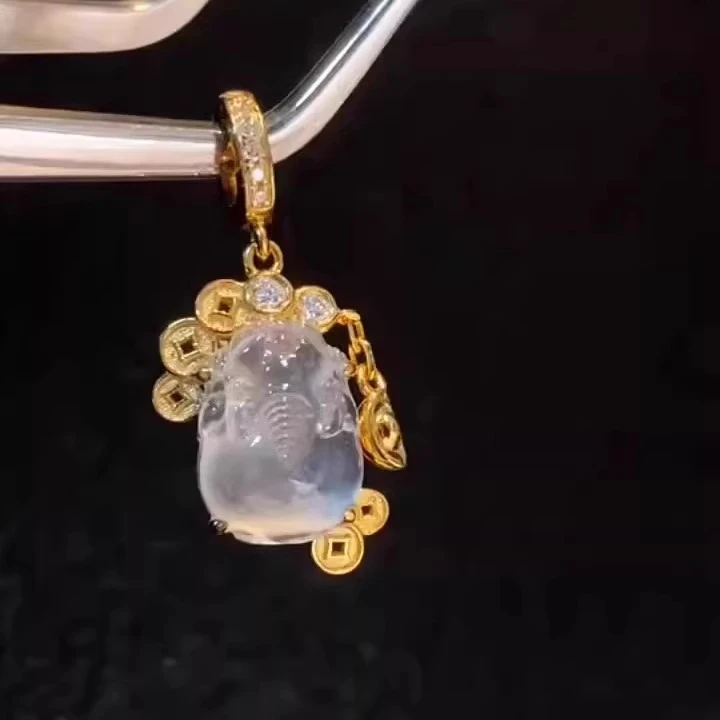 铜合金吊坠 铜钱蟾蜍迷你葫芦小提溜万能扣头项链手链手串珠配件