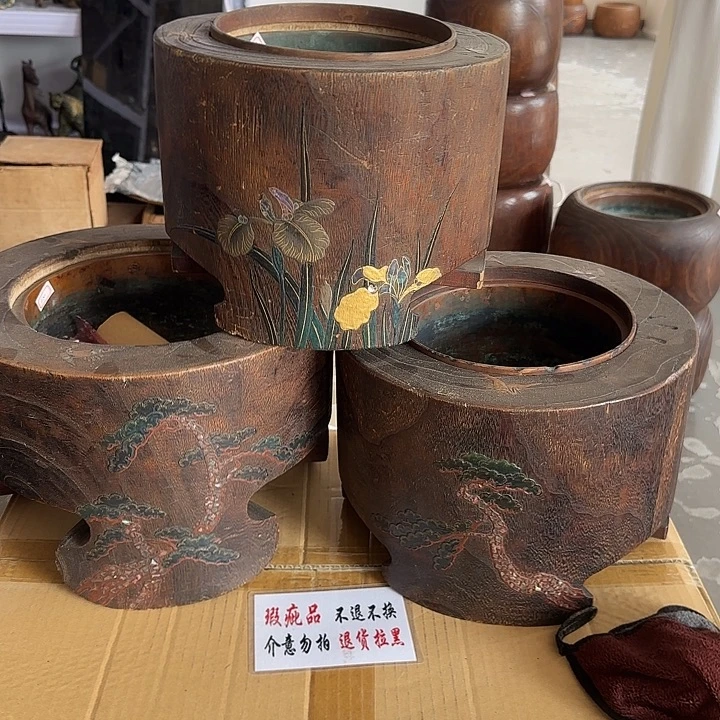 瓷片茶道具工艺品