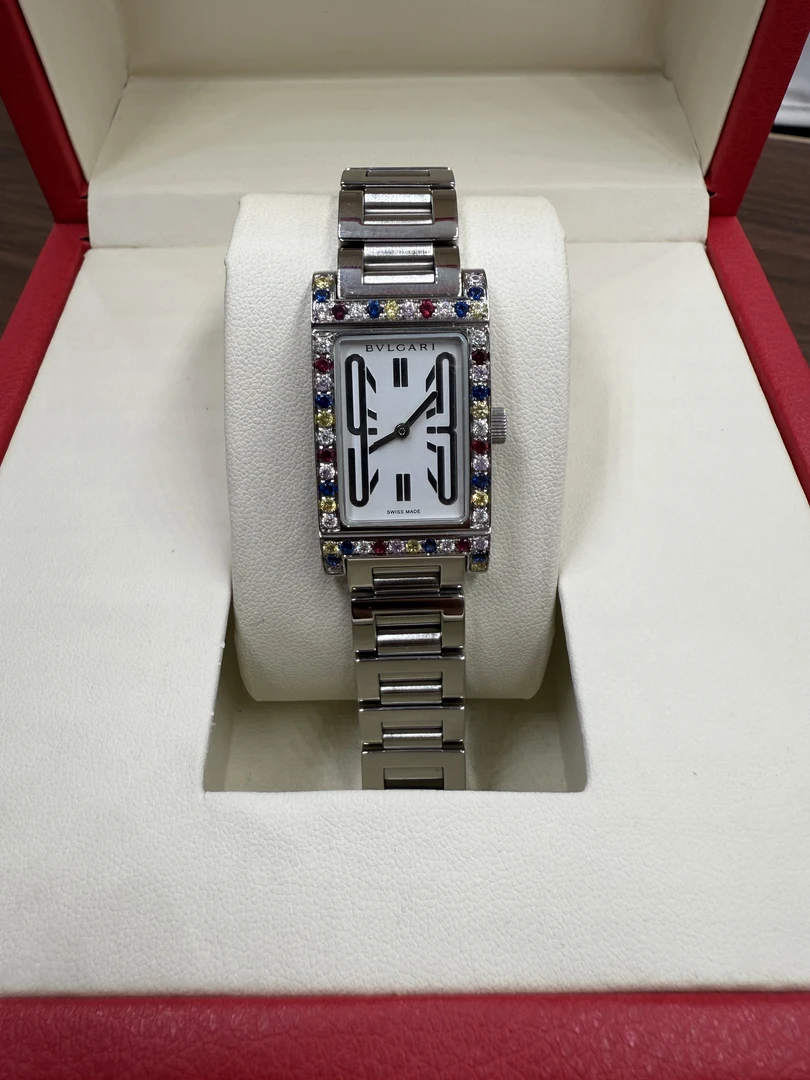 95新 BVLGARI/宝格丽 宝格丽石英腕表/后镶钻/016