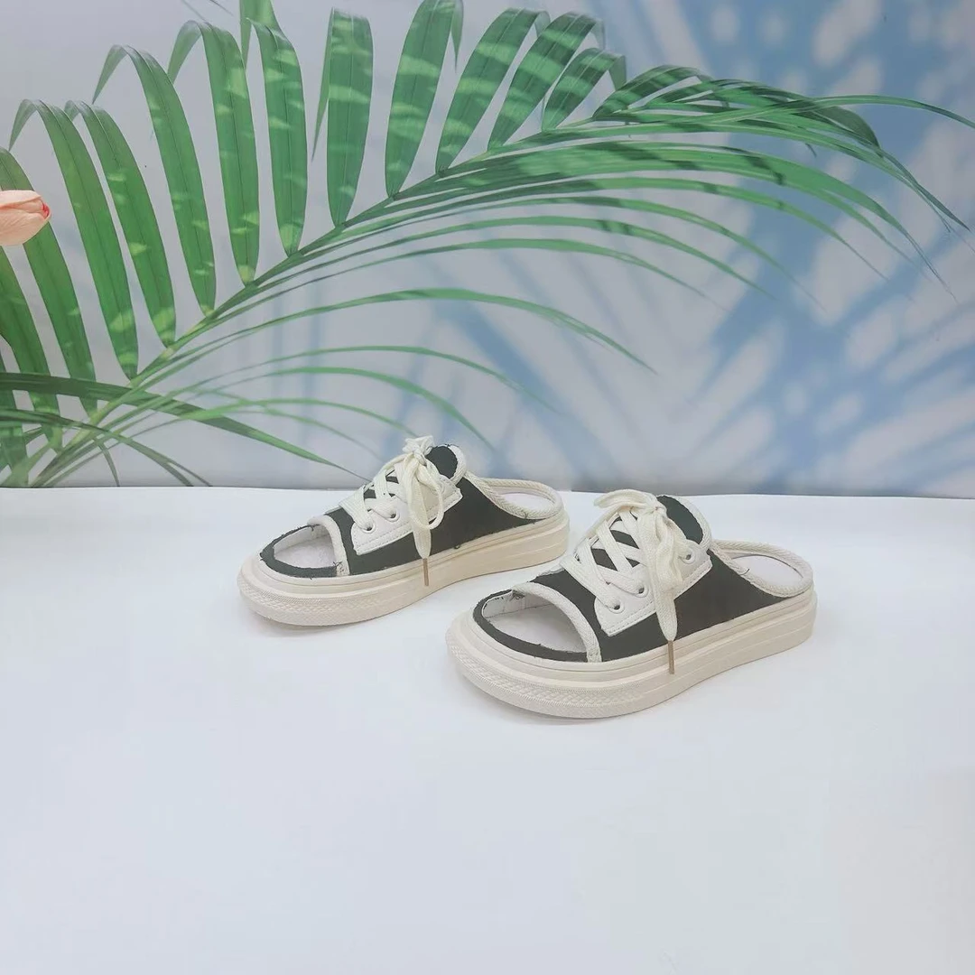 小强家女鞋 芽儿家新款百搭女拖鞋（W5-67-1 ）（W34AYV2642601）