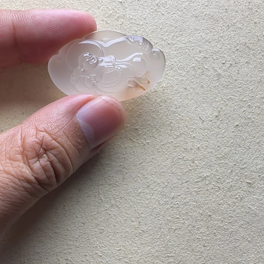 未镶嵌手链玛瑙/玉髓荔枝冻佛