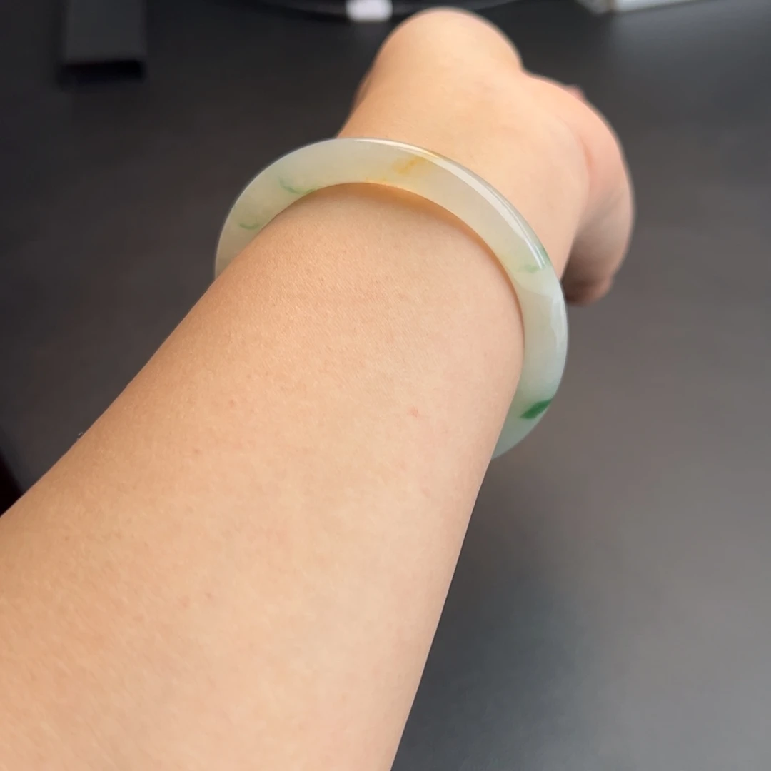 翡翠未镶嵌手镯55-57