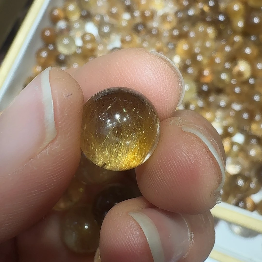 水晶颈饰未镶嵌鳄**梨定制