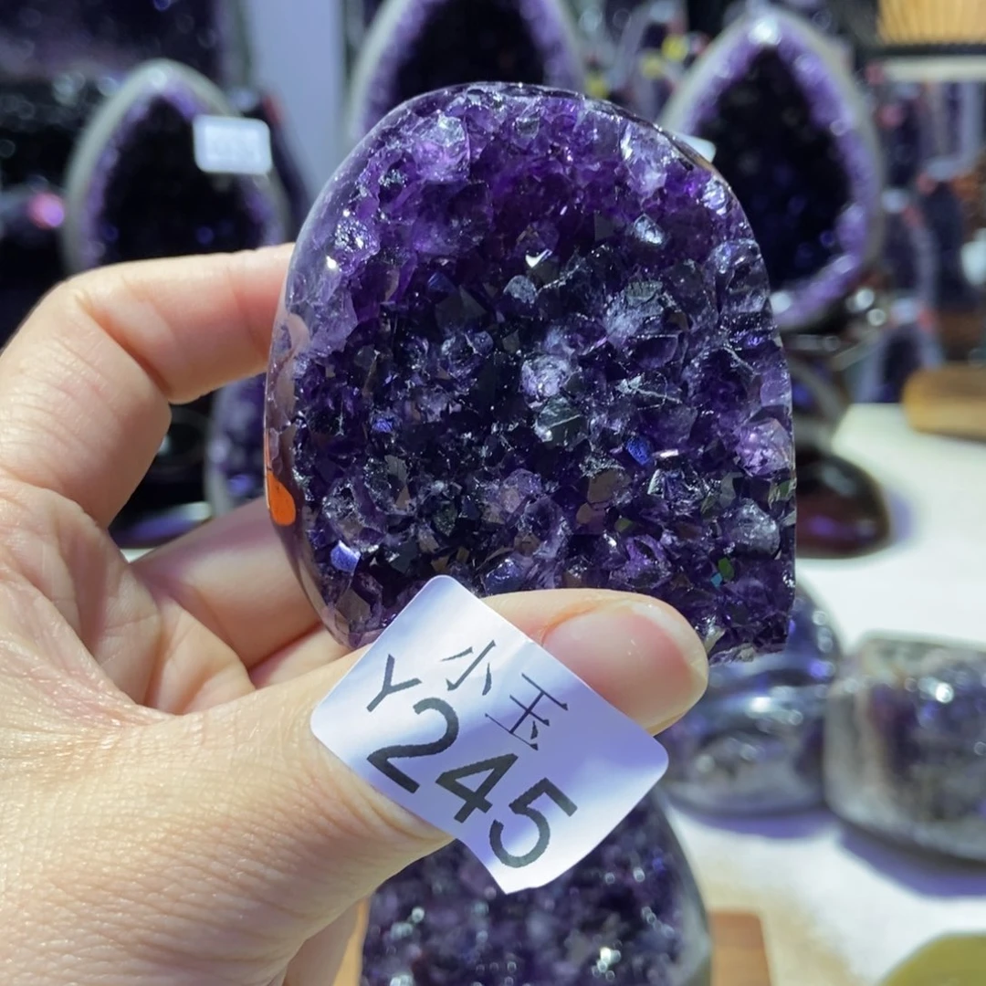 摆件未镶嵌水晶花*圆摆件