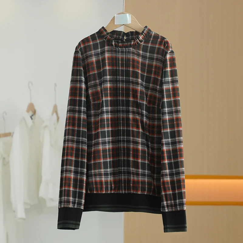 【唐长老自营】货号4515女装春秋新款简约休闲衬衫M