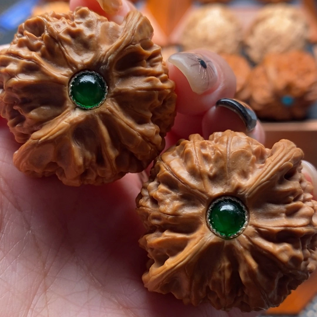 把件文玩核桃41尺寸宫灯狮子头