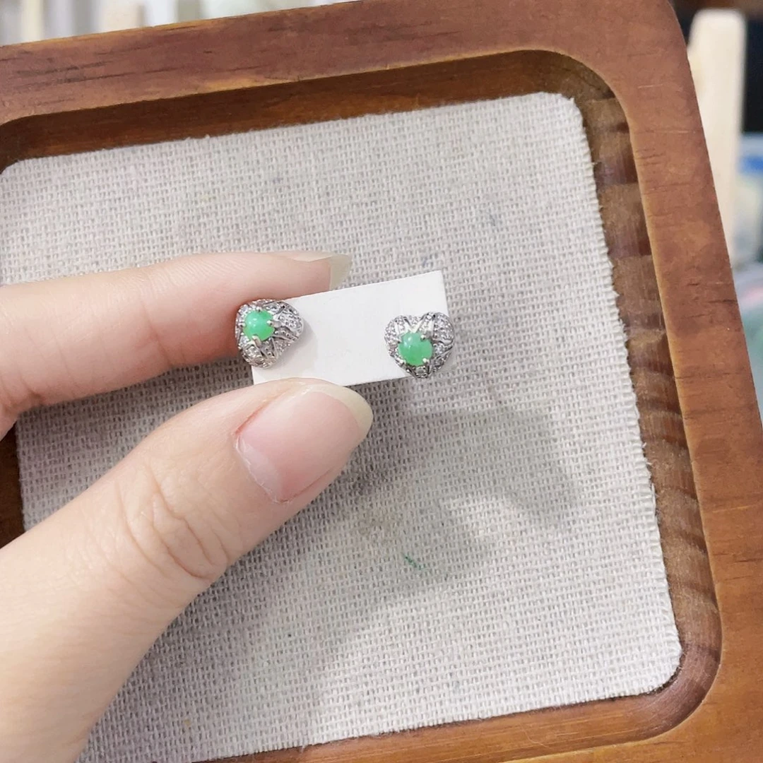 颈饰未镶嵌翡翠天然翡翠Ａ货