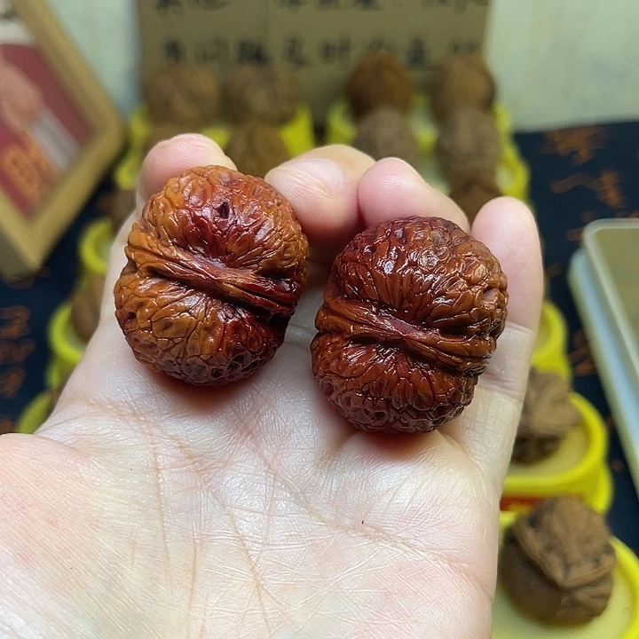 把件文玩核桃8、蟒纹虎头35