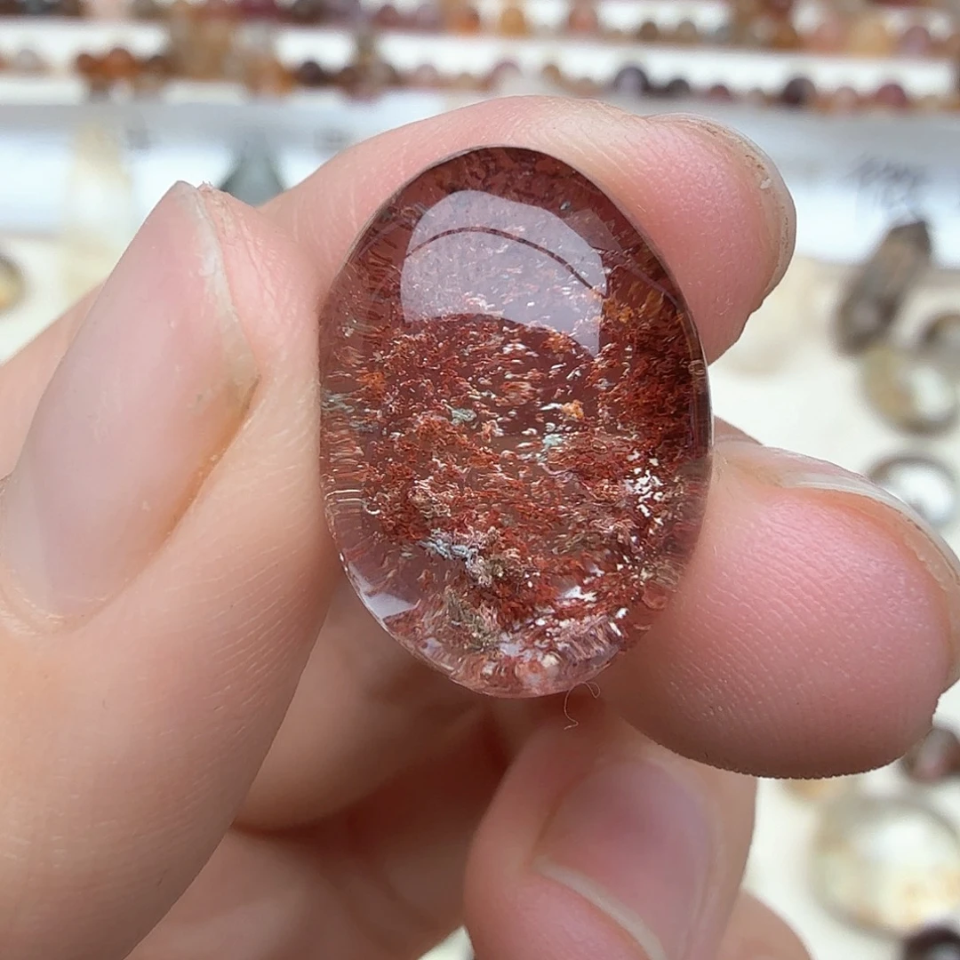 记***宜未镶嵌珠宝半成品水晶