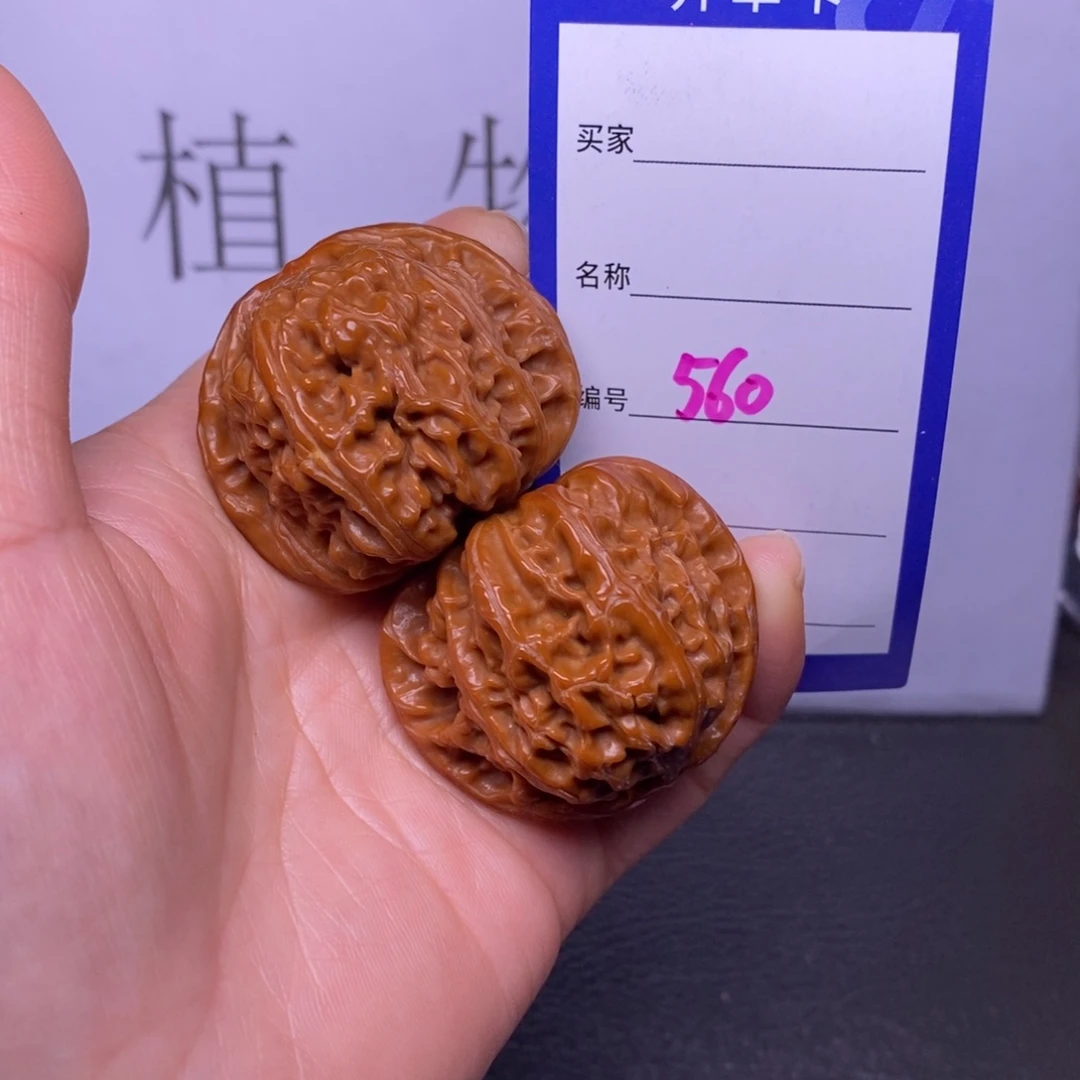 把件文玩核桃560/40白狮子