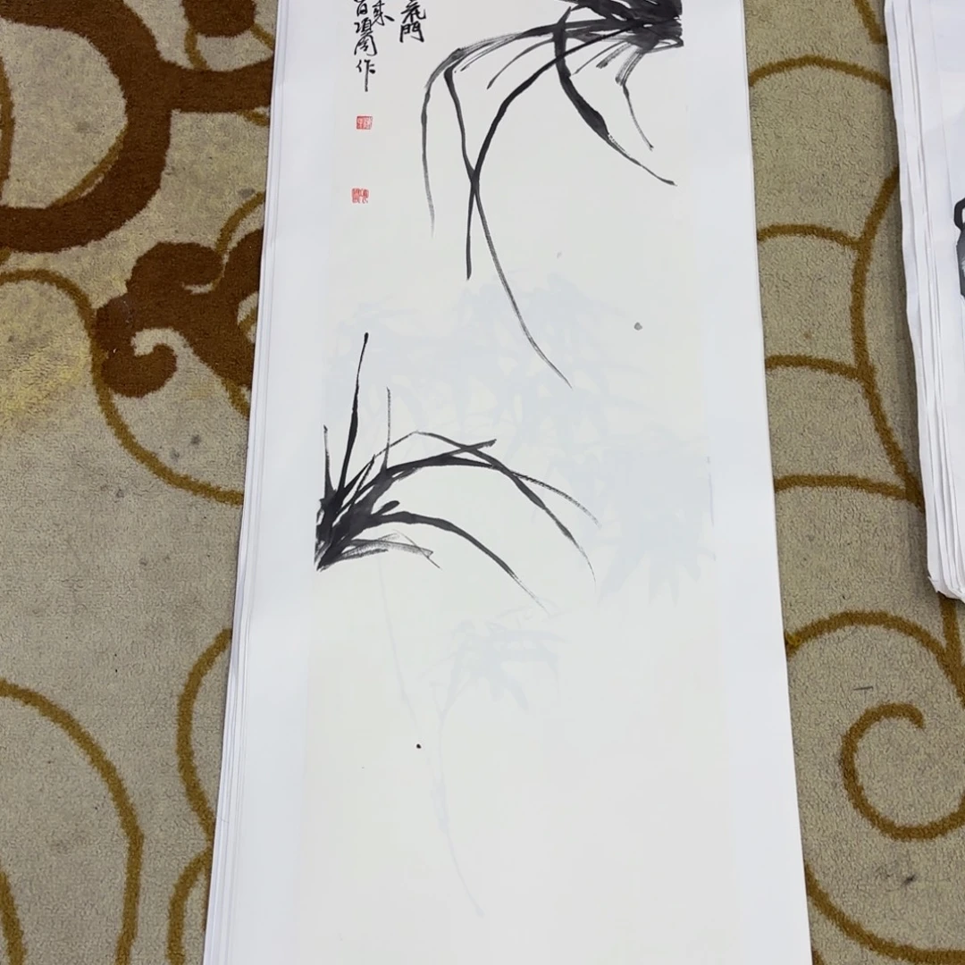 国画国画老师作品刘