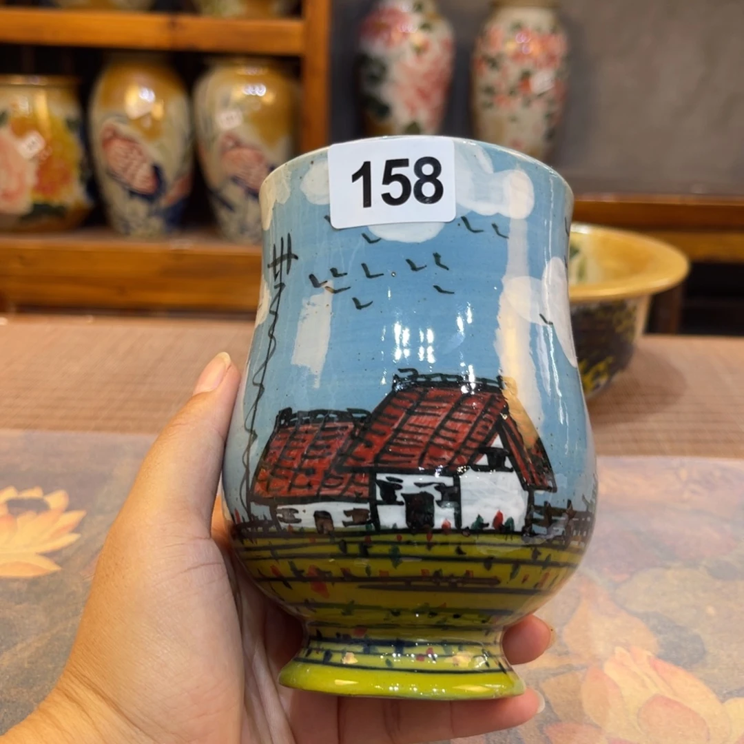 慧***。瓷片景德镇手工制作