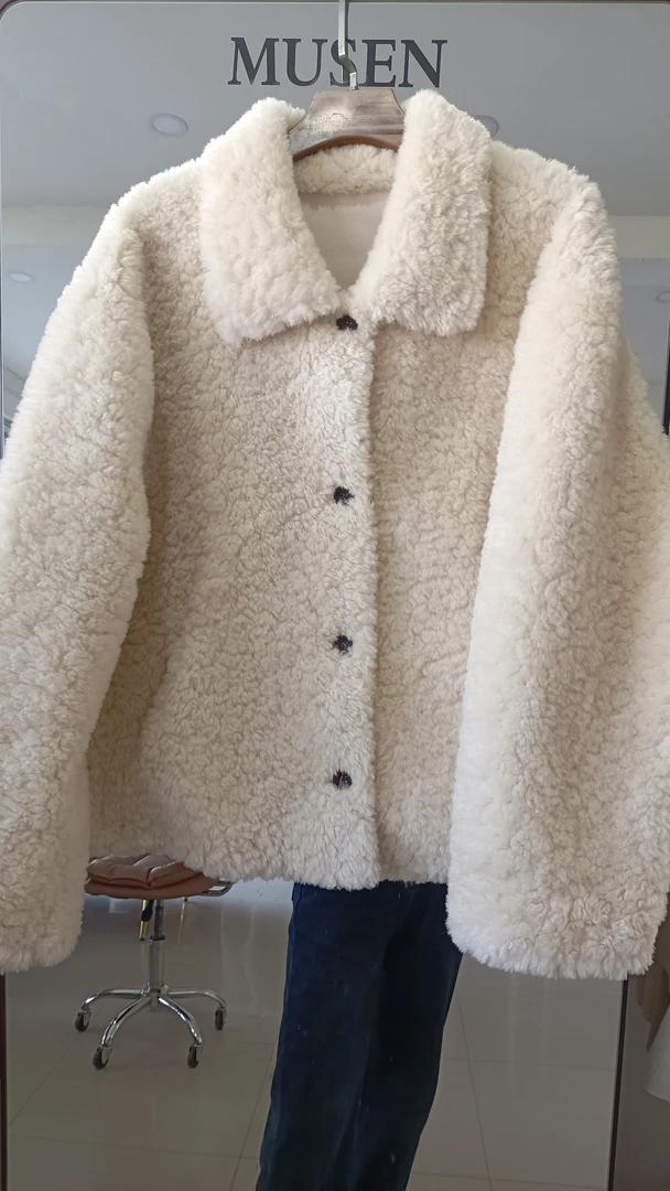 2024新款韩系毛毛外套