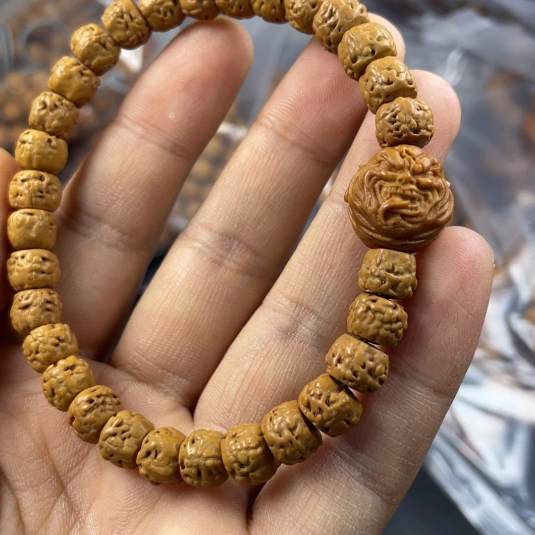 猴头核桃吊坠没事