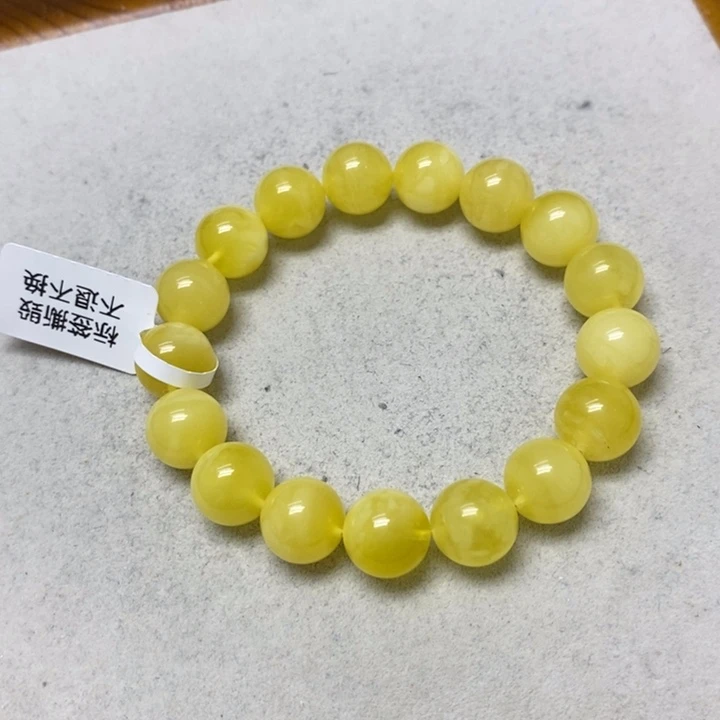 蜜蜡未镶嵌裸石串