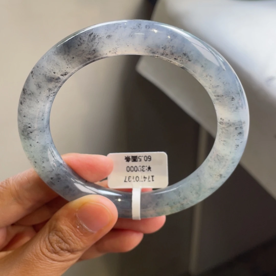 翡翠手镯未镶嵌回流/冰乌鸡圆条（特色）