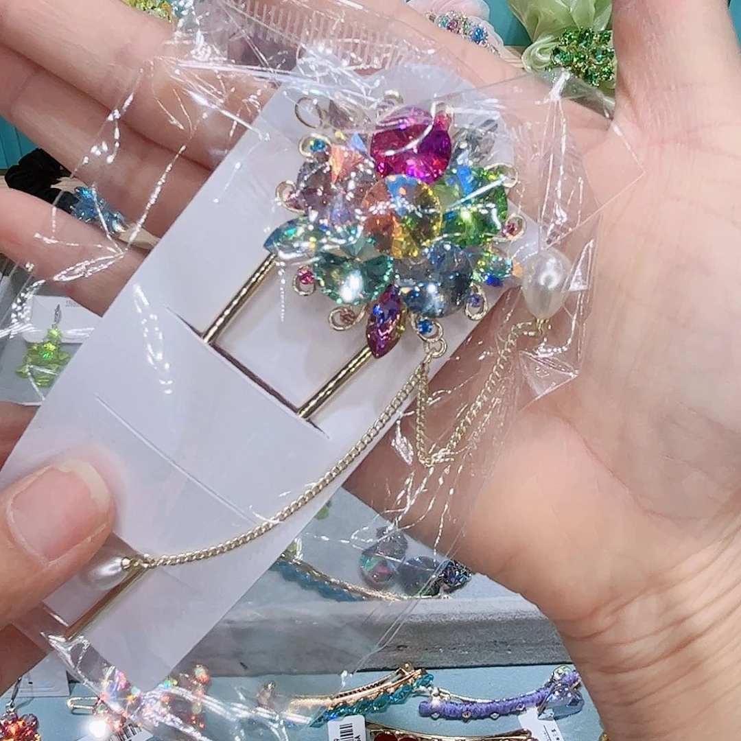 布艺铁合金发夹固定
