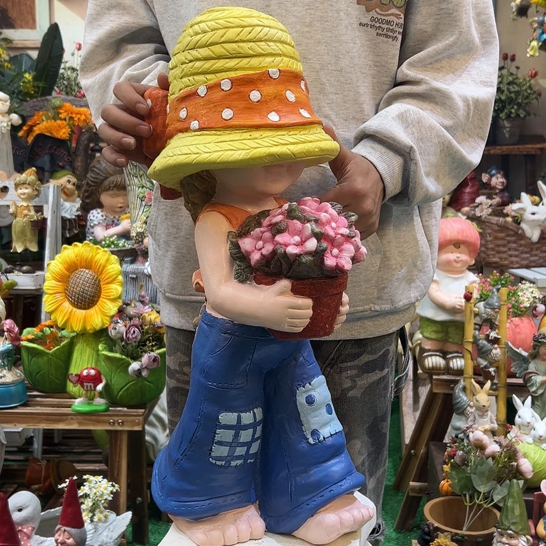 花园摆件红红火火