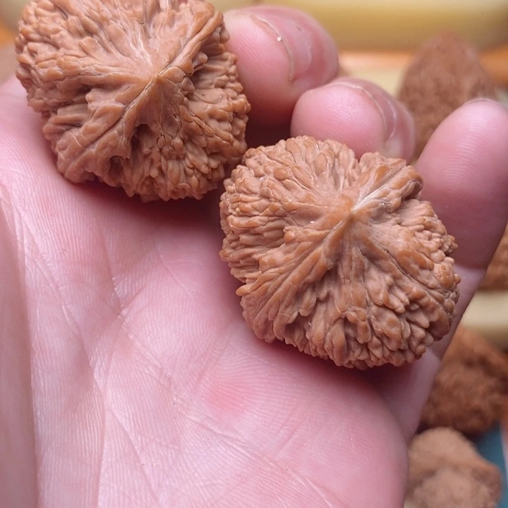 文玩核桃把件边32肚37全品大蒜头