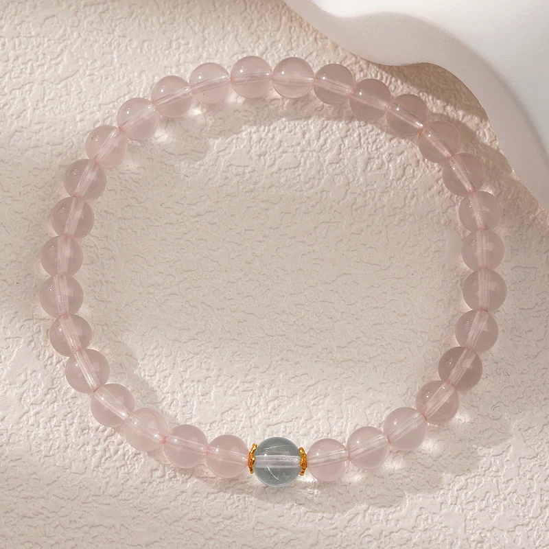 【配得宠爱】水晶手串925（天然珠宝多样性发其一）