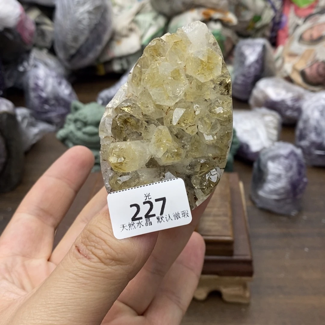 【闪购商品】水晶大型摆件（非配饰）未镶嵌简**活