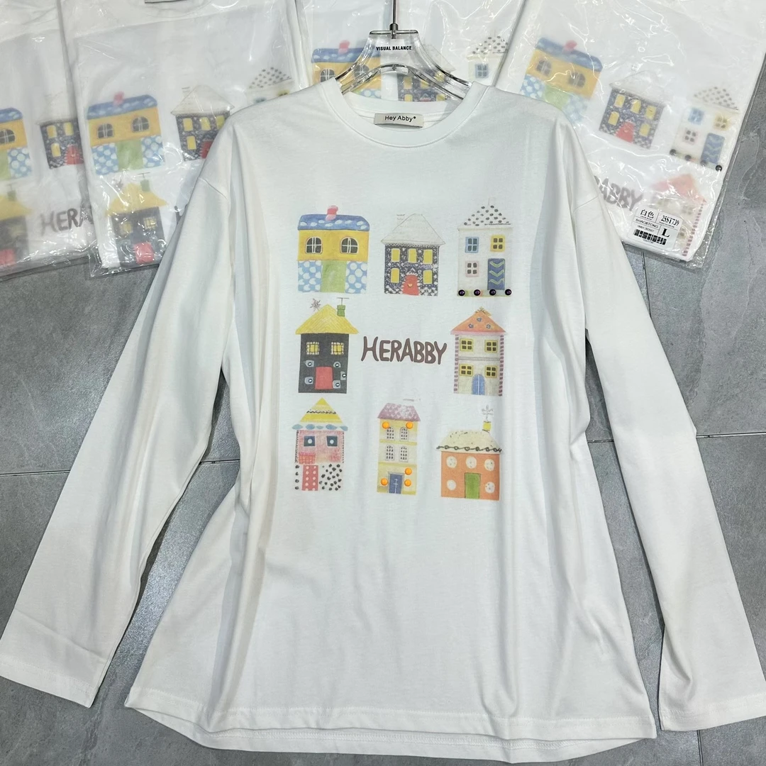 南油小众设计师新品—2025秋季百搭休闲t，100%棉！