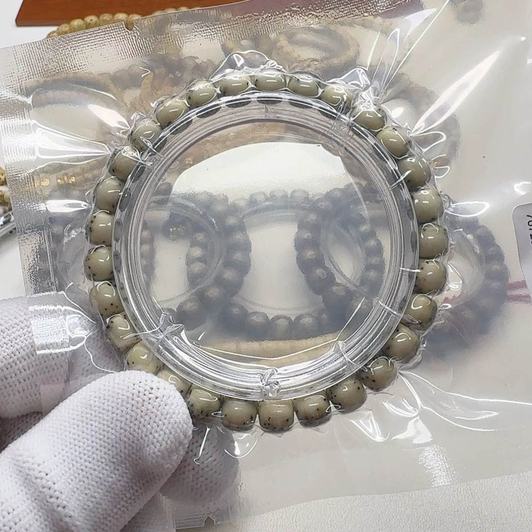 星月菩提吊坠11梵天糯冰绿背河豚8左右桶单圈