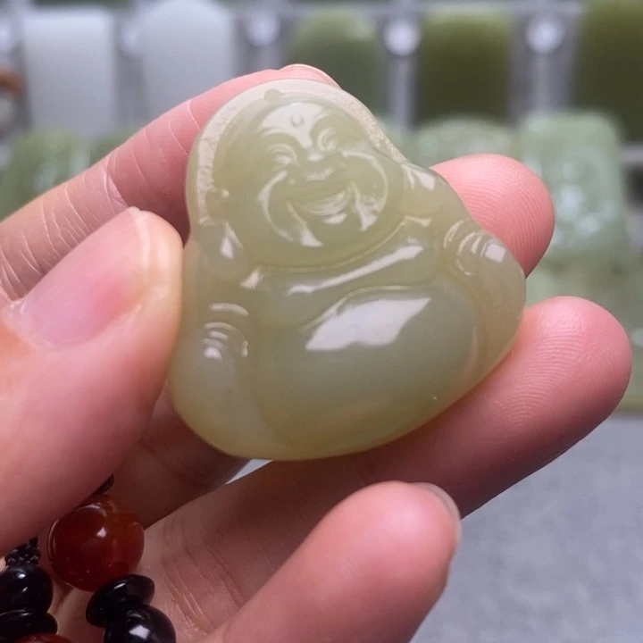 双面工立体弥勒佛